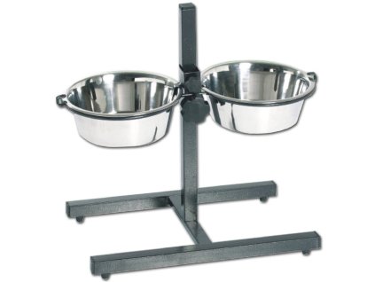 Nerez stojan + misky, 2x2 l