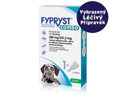 Fypryst Combo spot-on dog L do 40 kg - VLP, expirace 31.05.2026