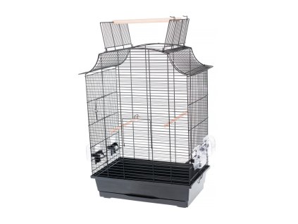 Klec GRETA CABRIO barva černá, 49,5 x 30,5 x 66 cm