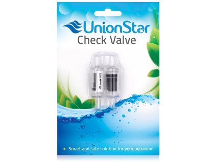 UnionStar - Zpětný ventil na kartě, 2ks