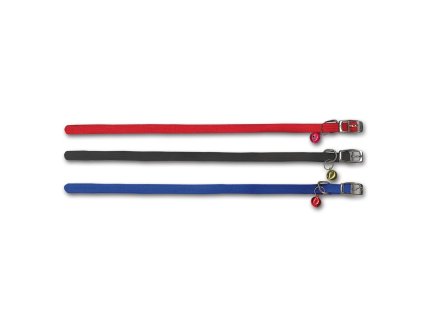 Elastický obojek s rolničkou, 1x20-33cm