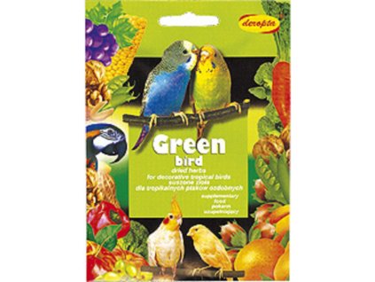 Green Birds sušené bylinky pro exoty, 50g