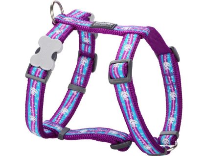 Postroj RD 20 mm x 45-66 cm - Unicorn Purple