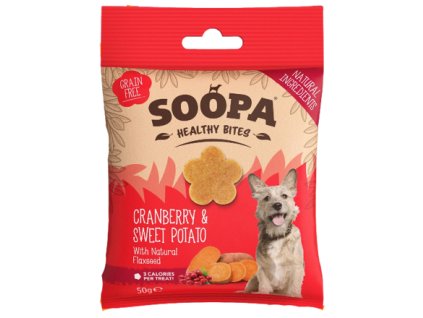 Soopa Healthy Bites s brusinkami a batáty 50 g