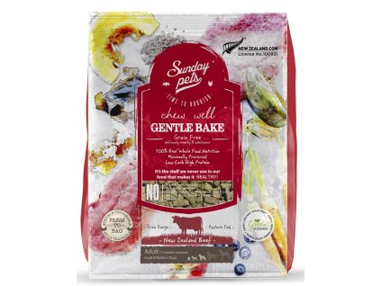 SUNDAYPETS BEEF ADULT DOG S/M BREED 1,3 KG