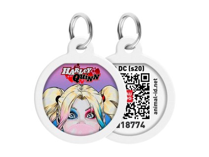 WAUDOG chytrá ID známka s QR tagem DC Harley Quinn