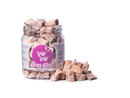 RAW RAW mrazem sušené Králičí maso 70g