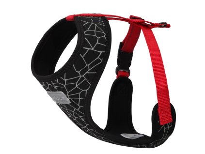 Rukka Cube Mini Harness postroj černý/červený M
