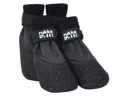 Rukka Sock Shoes botičky - 4ks, černé / vel. 2