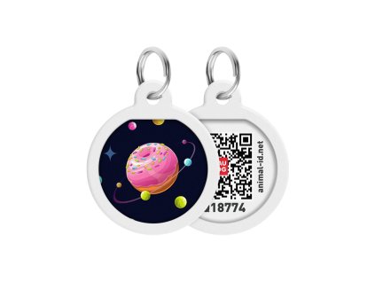 WAUDOG chytrá ID známka s QR tagem Donut Space