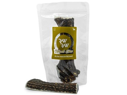 RAW RAW Jelení paroh řezaný L/1ks/200-230g