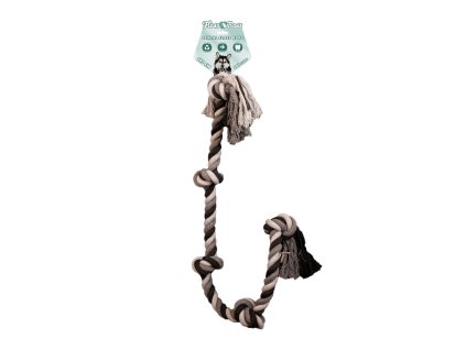 Floss Boss Dental bavlněné lano - 5 uzlů / 145cm
