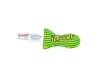 Yeowww Sardinka plněná bio šantou - zelená