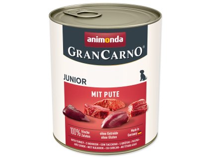 Konzerva Animonda Gran Carno Junior s krůtím 800g