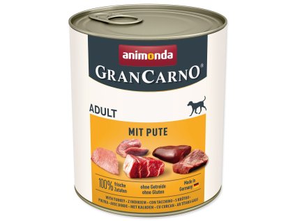 Konzerva Animonda Gran Carno Adult s krůtím 800g