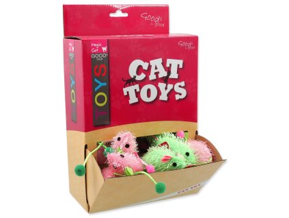Hračka Magic Cat myška plyš s catnip 7cm 50ks