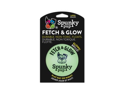Spunky Pup Svítící míček 9cm