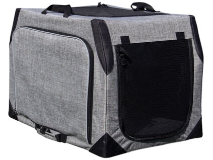 Nobby multifunkční nylonový box S kennelka EXTEND do 10 kg šedá