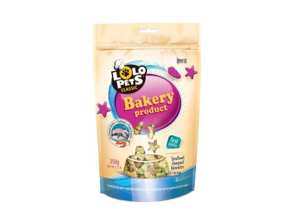 Sušenky KOSTIČKY MOŘSKÉ PLODY pro psy 350 g