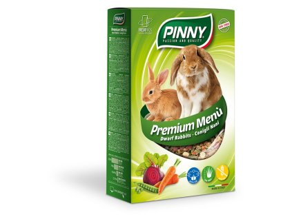 Pinny premium menu králík 800g