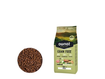 OWNAT GF PRIME CAT Adult Chicken & Turkey 400g