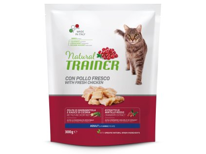 TRAINER Natural Cat Adult kuřecí 300g