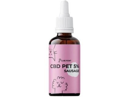 Curepoint CBD olej 5% klobása 10ml