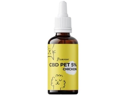 Curepoint CBD olej 5% kuře 10ml