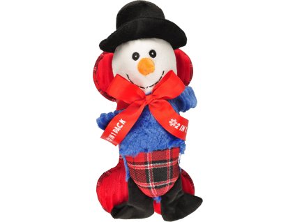Flamingo Vanocni hracka snehulak a kost 33cm 2008202414584992525