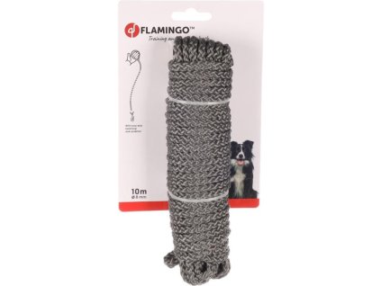 Flamingo Pletene voditko sede pro psy 10mx8mm 1301202608491619621