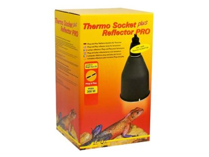 Lucky Reptile Thermo Socket plus Reflector "Plug and Play" Velký s konektorem V.25 x ø14 cm