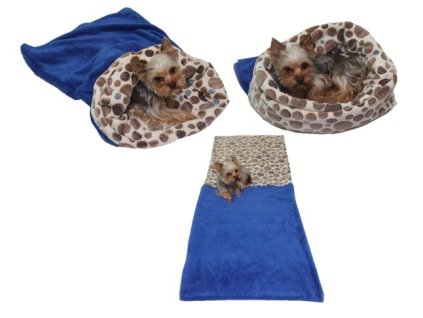 Pelisek pro psy XL modra hneda kolecka 161120171032586343