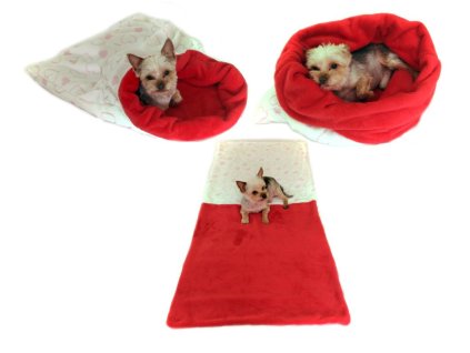 Marysa pelisek 3v1 pro psy srdicka cerveny velikost XL 0312202012510362341