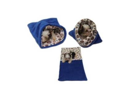 Pelisek pro stenatka kotatka modra hneda kolecka 2411201713430985410