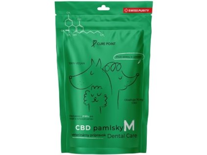 Curepoint CBD pamlsek Dental Care M 100g