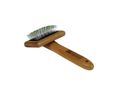 Bamboo Groom maly jemny kartac s nerezovymi hroty finisak 1312201813300736212