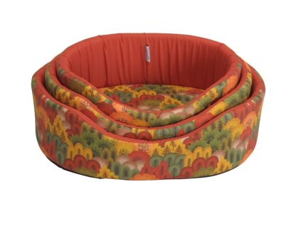 PELECH OVAL LES 60 cm (Barva ČERVENÁ, Velikost 54 cm)