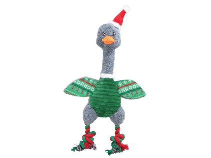 Nobby Vánoční plyšová husa se zvláštním zvukem 42 cm