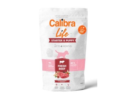 Calibra Dog Life Starter&Puppy Fresh Beef 100g