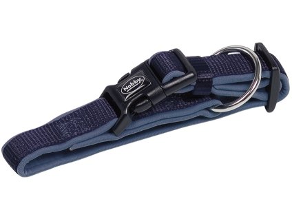 Nobby CLASSIC PRENO obojek neoprén modrý S/M 30-45cm