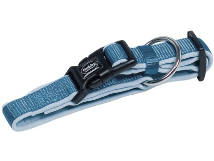 Nobby CLASSIC PRENO obojek neoprén světle modrý S/M 30-45cm