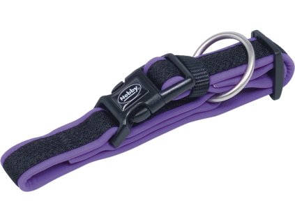 Nobby MESH PRENO obojek neoprén fialový S/M 30-45cm
