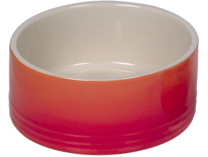 Nobby keramická miska GRADIENT oranžová 18,0 x 7,0 cm / 1,10 l