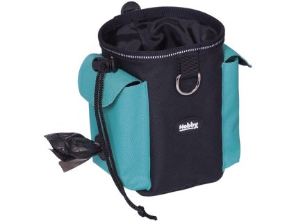 Nobby RIO pamlskovník a zásobní na sáčky 2v1 modrý 11 x 16 cm