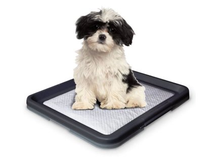 Nobby Doggy Trainer S plastové WC na podložky pro štěňata 48 x 41 x 3,5 cm
