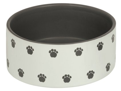 Nobby PATA keramická matná miska šedá 18x7cm 1,1 l