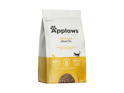 Applaws granule Cat Adult Kuře 2kg - poškozené balení