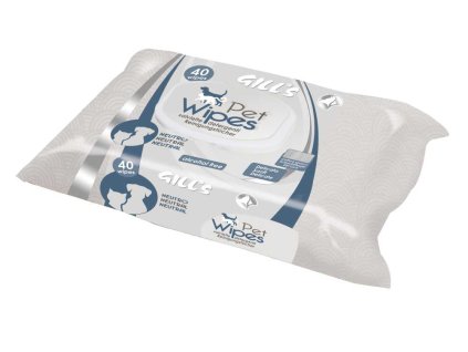 GILL´S Vlhčené ubrousky Neutral (40 ks)