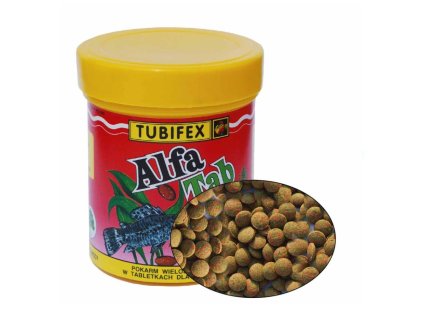 Tubifex Alfa Tab (ryby na dně) 125 ml
