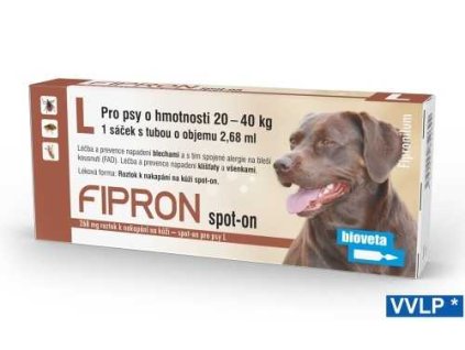 FIPRON spot-on pro psy L 1 x 2,68 ml